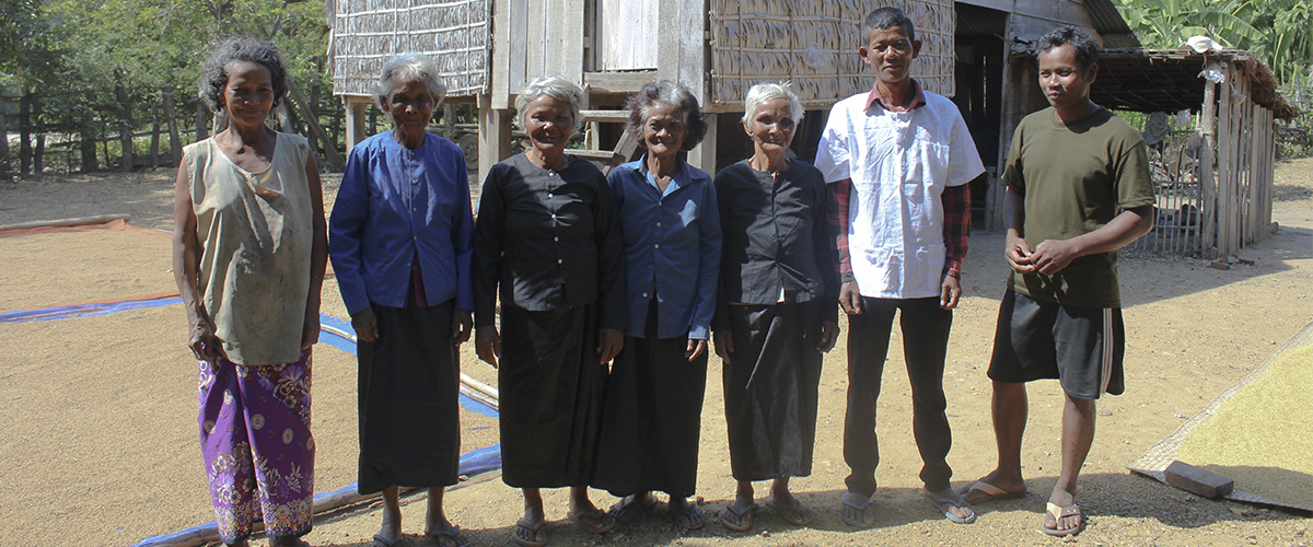 Photo: It required a collective effort to withstand the pressure from the company and local government